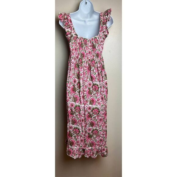 Grace Holiday Olivia Midi Dress in Pink Garden Sz. XS - Picture 3 of 5